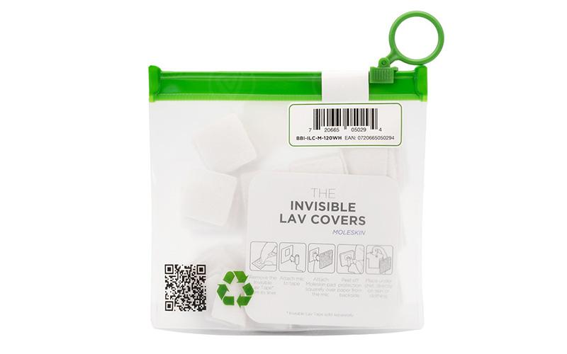 Bubblebee Invisible Lav Covers Big Bag - Moleskin weiss