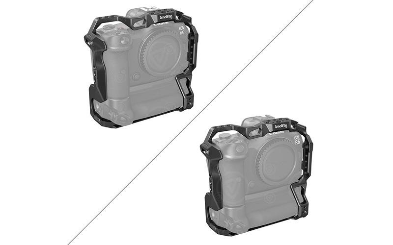SmallRig Cage for Canon EOS R5 / R6 / R5C / R6 Mark II with BG-R10 Battery Grip 3464B