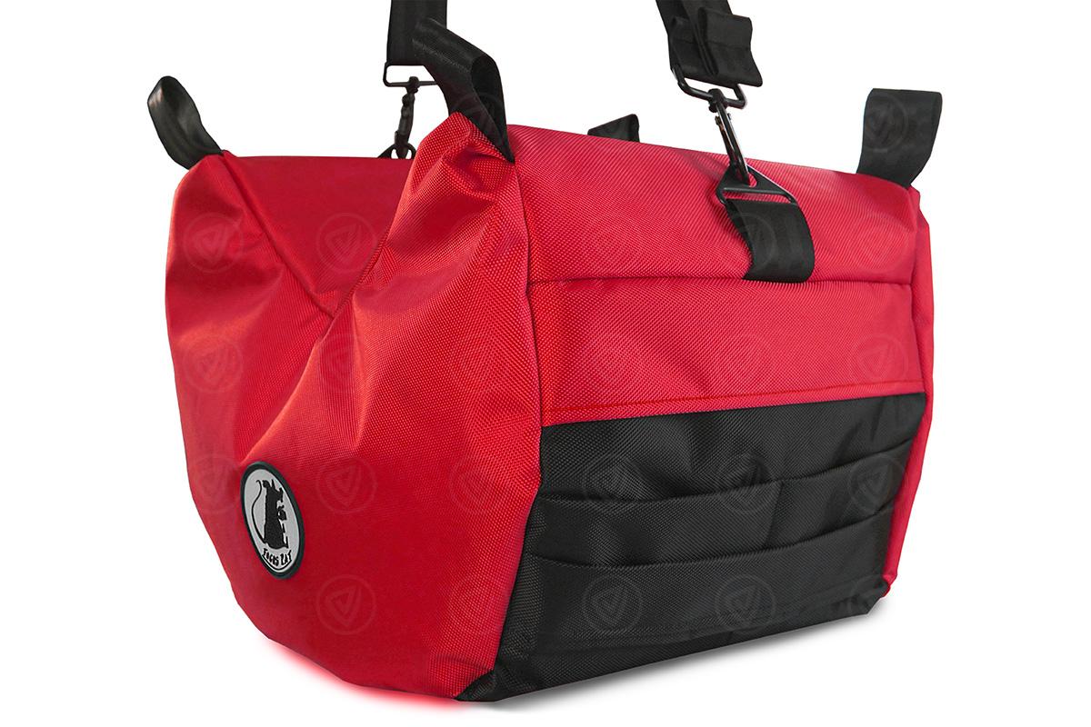 Focus Rat V3 - Large Professional Steady Saddle (Steady Bag) - Ruby Red