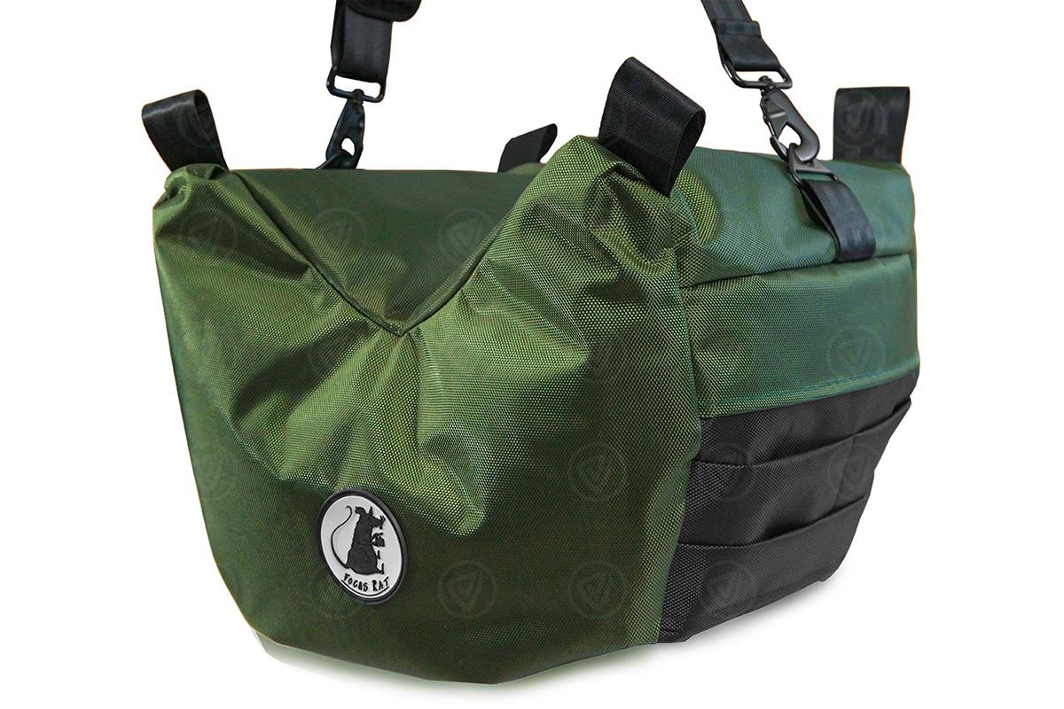 Focus Rat V3 - Large Professional Steady Saddle (Steady Bag) - Navy Green