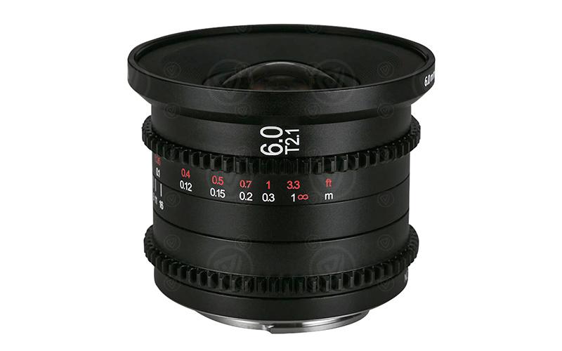 Laowa 6 mm T2.1 Zero-D Cine - MFT