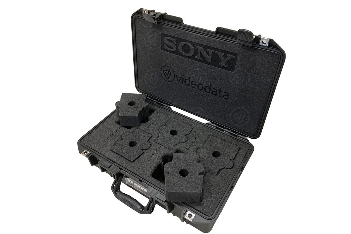 Sony SEL14F18/24F14/35F14/50F14/85F14 GM-Objektiv-Set mit Koffer