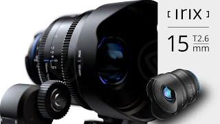 Irix 15mm T2.6 Cine Lens - E