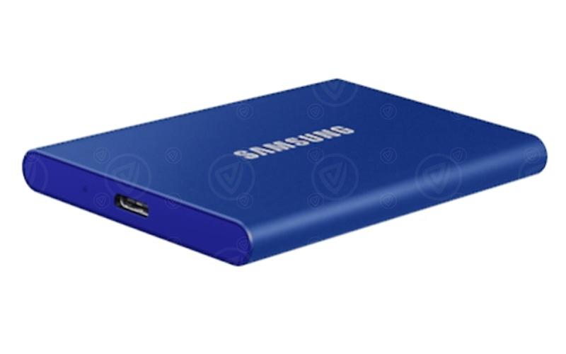 Samsung Portable SSD T7 USB-C 1 TB - Indigo Blue