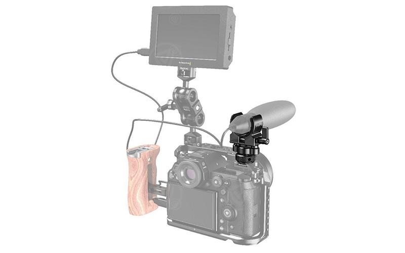 SmallRig Shotgun Microphone Support with Cold Shoe BSM2352