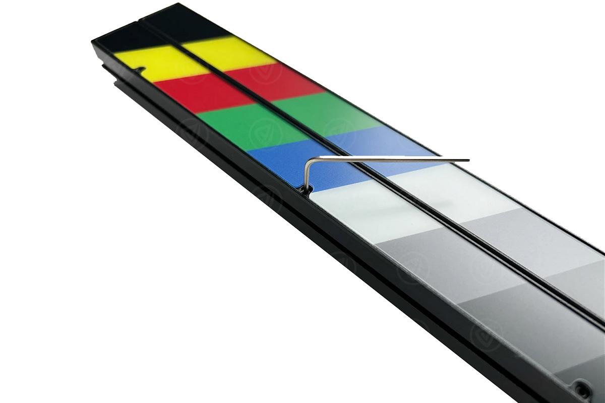 Filmsticks Medium All Weather Resin Clapper Sticks with Colour Laminate (FCSM-4130)