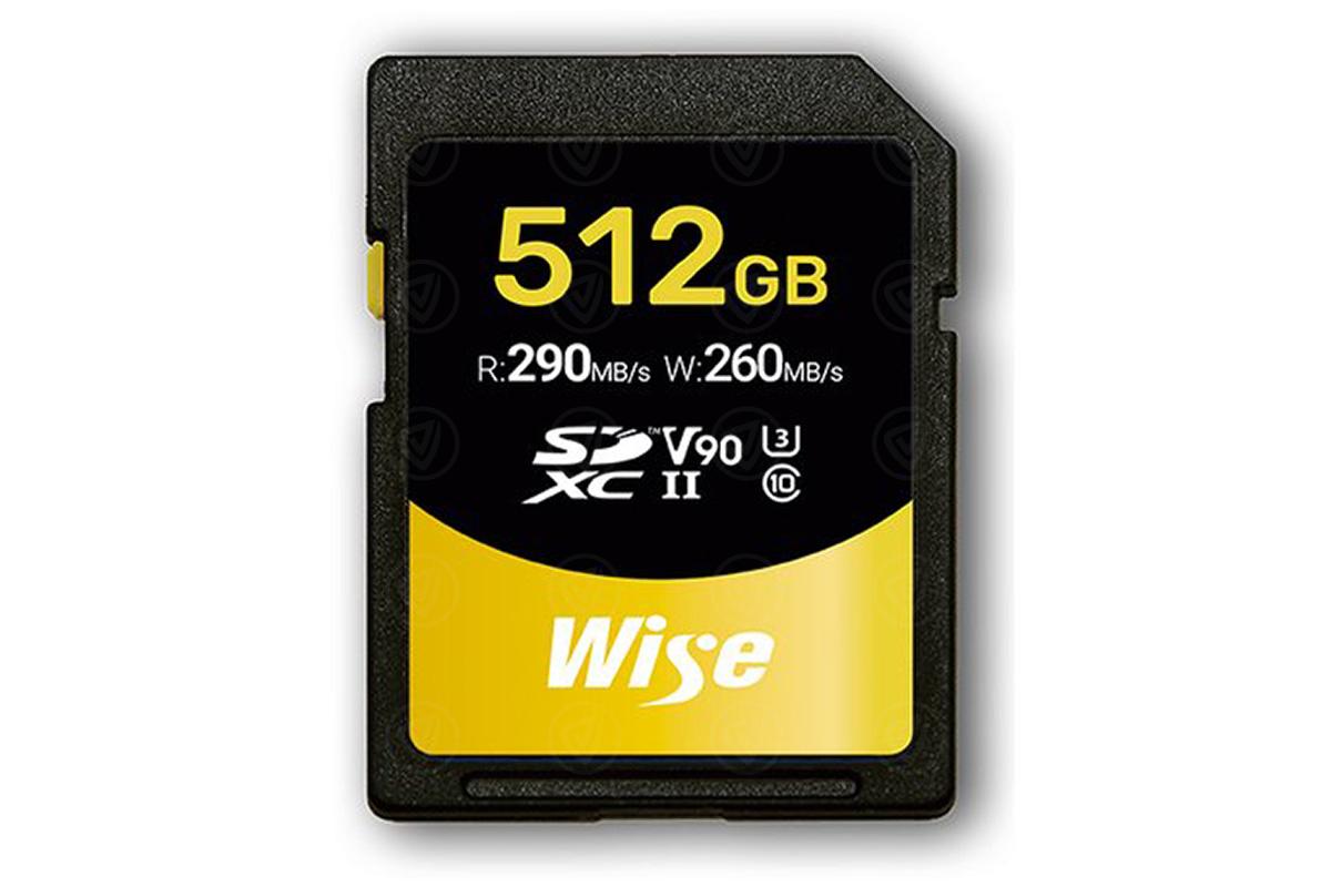 Wise SDXC UHS-II V90 512 GB