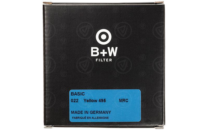 B+W BASIC Gelb 495 MRC- 58 mm