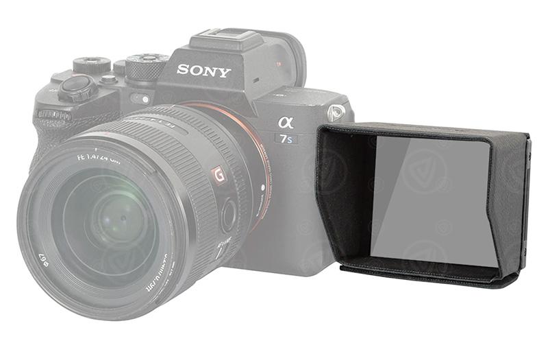 SmallRig Sunhood for Sony Alpha 7S III / Alpha 7C / ZV-1 / FX3 Camera (3206)