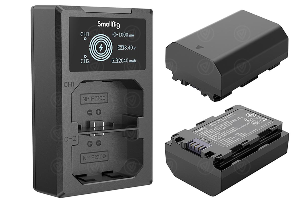 SmallRig NP-FZ100 Camera Battery and Charger Kit (3824B)
