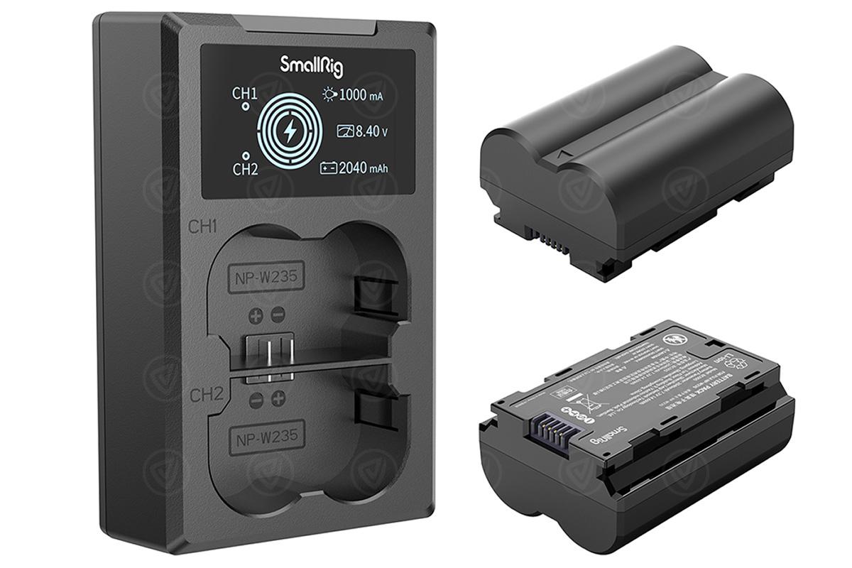 SmallRig NP-W235 Camera Battery and Charger Kit (3822)