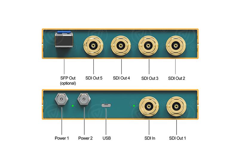 AVMATRIX 12G-SDI Distribution Amplifier (SD1151-12G)
