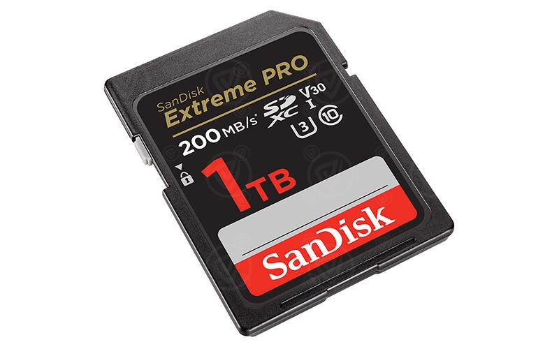 SanDisk Extreme PRO SDHC/SDXC V30 UHS-I - 1 TB