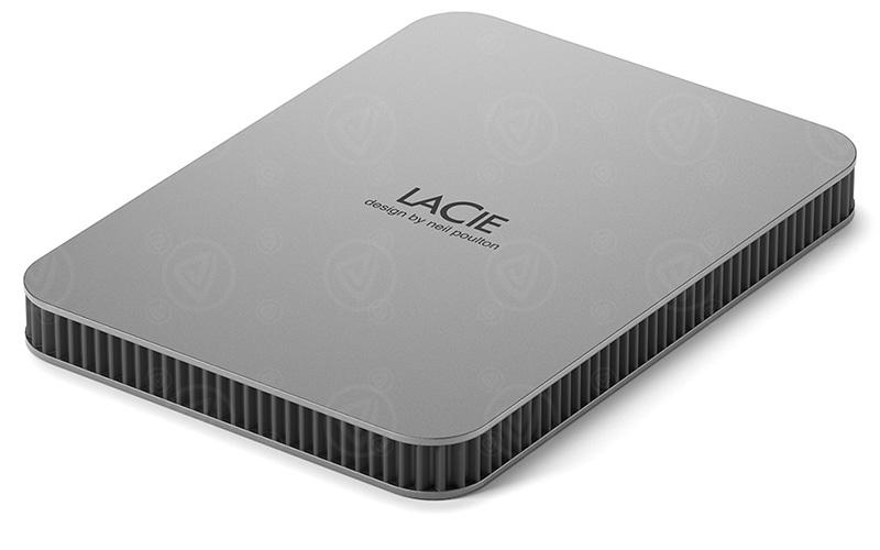 LaCie Mobile Drive (2022) USB-C Moon Silver 2 TB