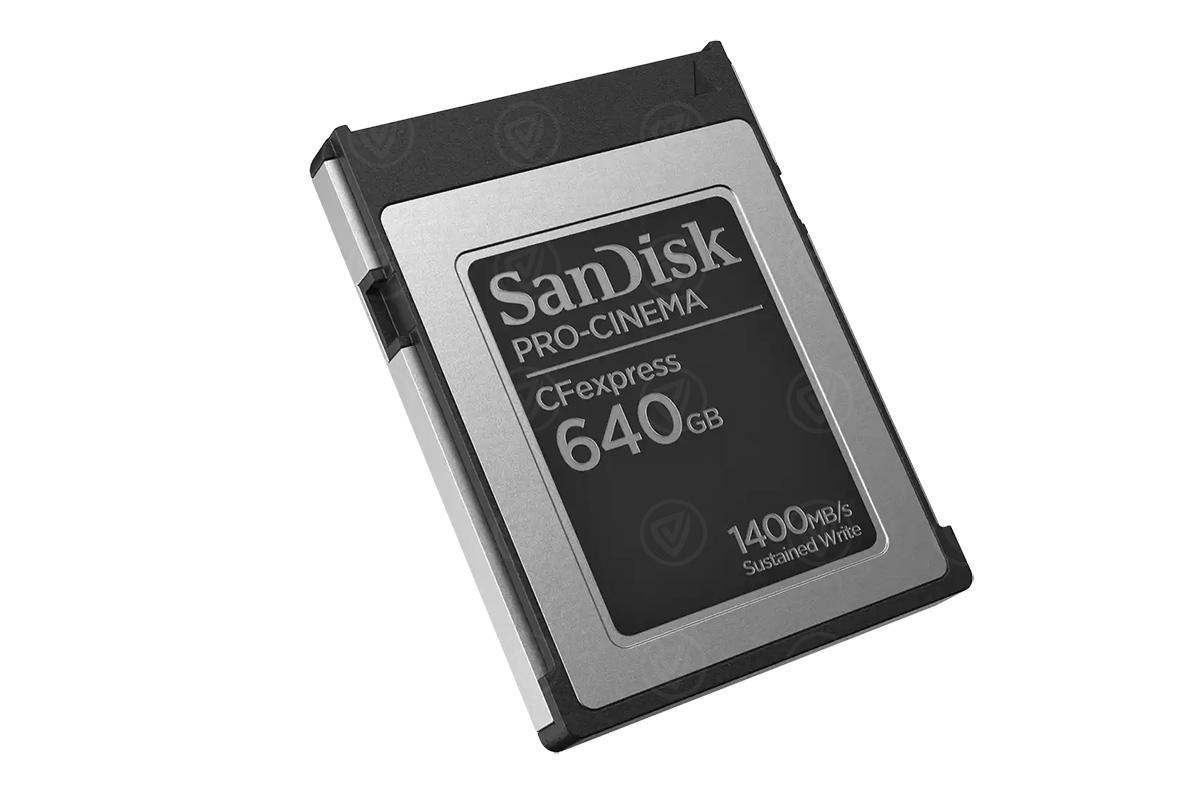 SanDisk Professional PRO-CINEMA CFexpress 640 GB VPG400 Type B