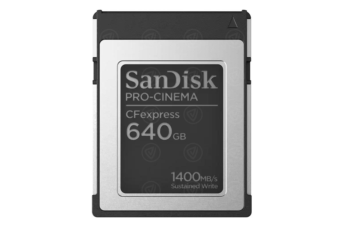SanDisk Professional PRO-CINEMA CFexpress 640 GB VPG400 Type B