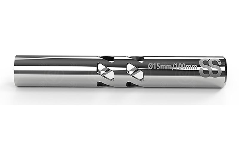 8Sinn 15mm Stainless Steel Rod 1pc - 10cm