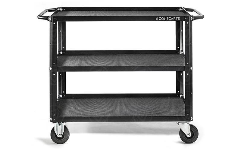 Conecarts Large - With Rubber Mat, 3 shelves