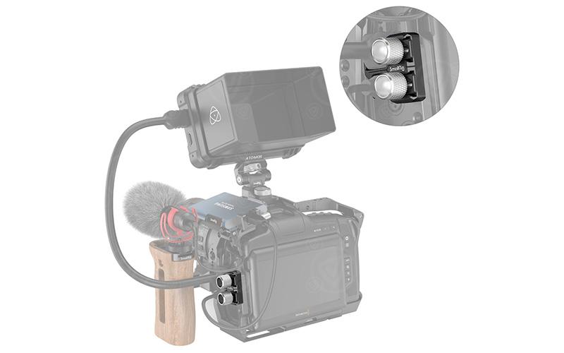 SmallRig HDMI and USB-C Cable Clamp for BMPCC 6K Pro (3271)