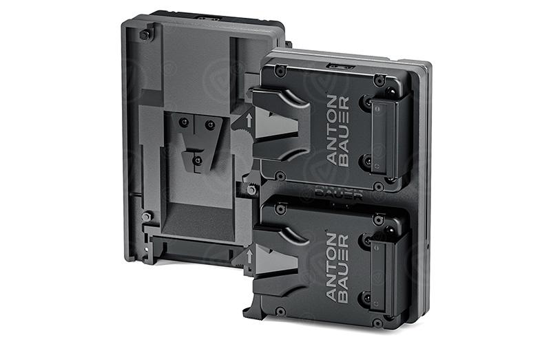 Anton Bauer Dual Micro V-Mount Plate to V-Mount
