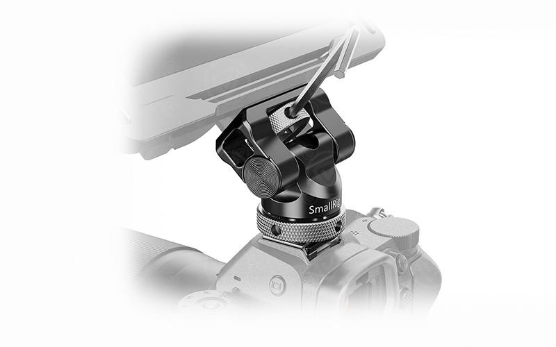 SmallRig Swivel and Tilt Monitor Mounting Support with Cold Shoe BSE2346B