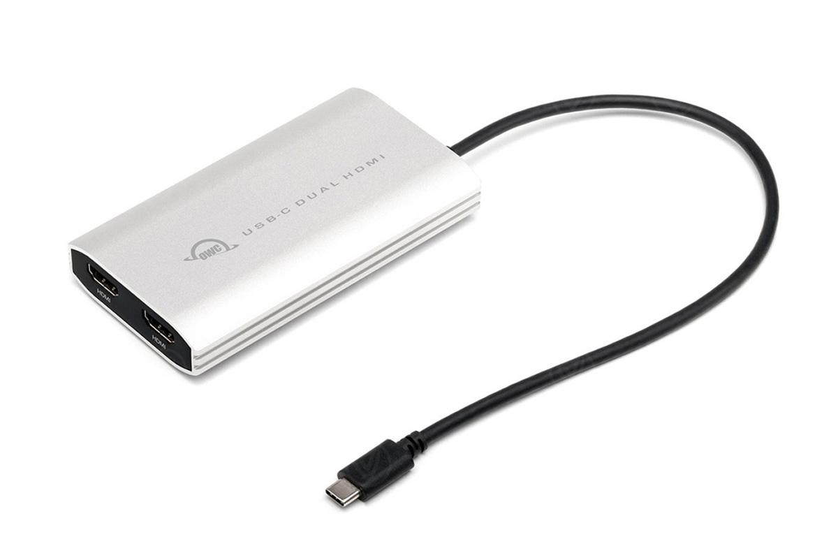 OWC USB-C Dual HDMI 4K Display Adapter with DisplayLink