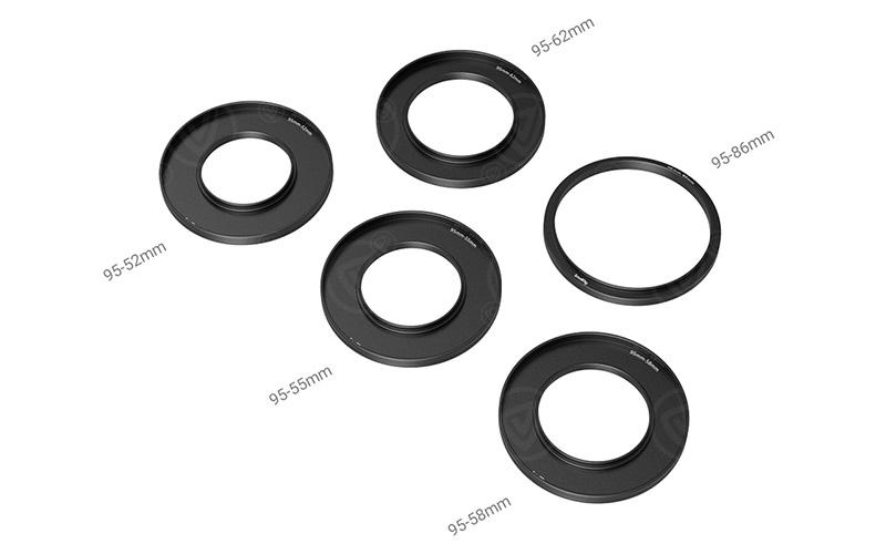 SmallRig Adapter Rings Kit (52/55/58/62/86-95mm) (3383)