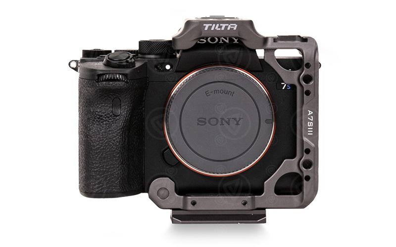 Tilta Tiltaing Half Camera Cage for Sony Alpha 7S III - Tilta Gray (TA-T18-HCC-G)