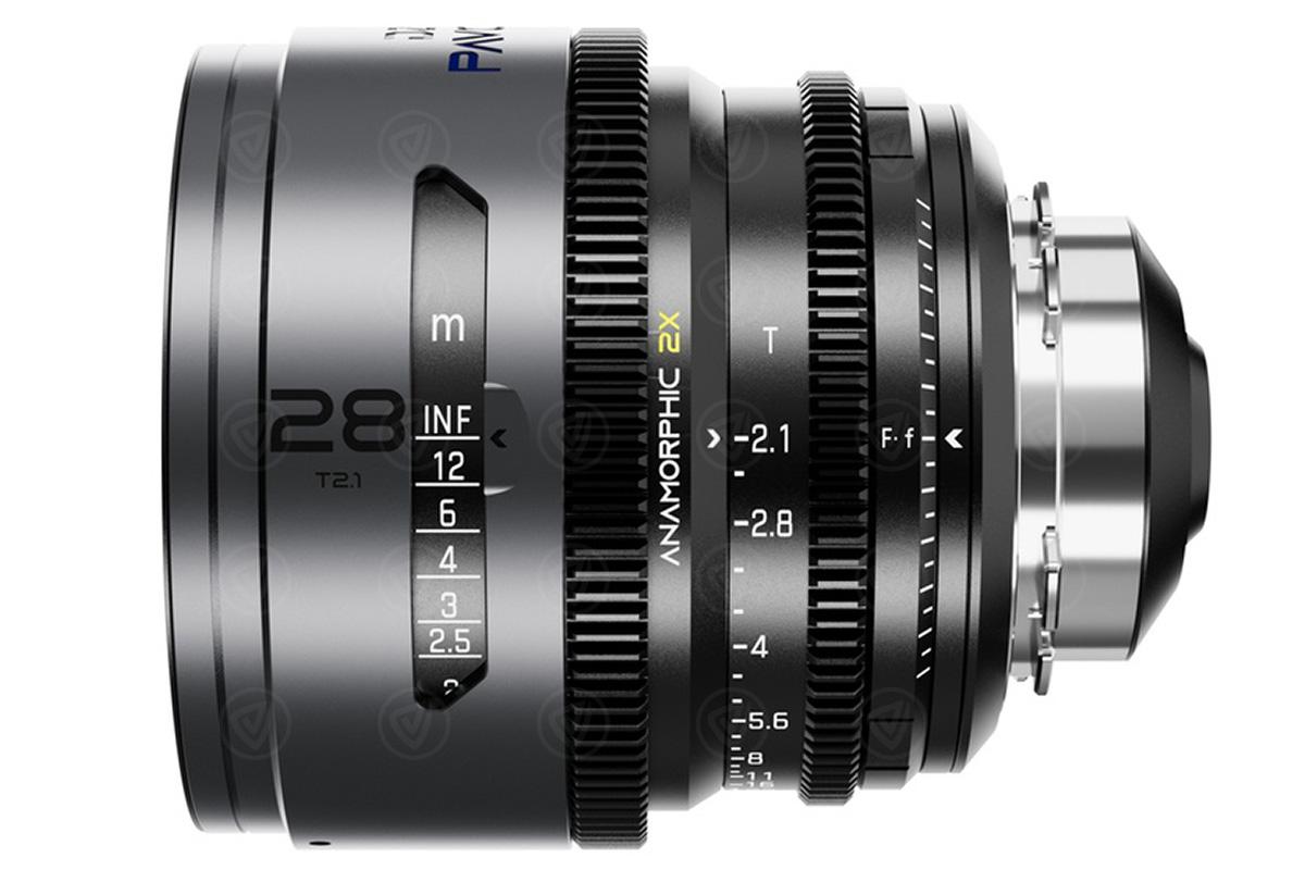 DZOFILM Pavo 2x Anamorphic 6-Lens Kit (28/32/40/55/75/100mm T2.1) Blue Coating - PL/EF