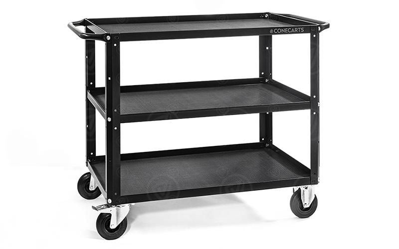 Conecarts Large - With Rubber Mat, 3 shelves