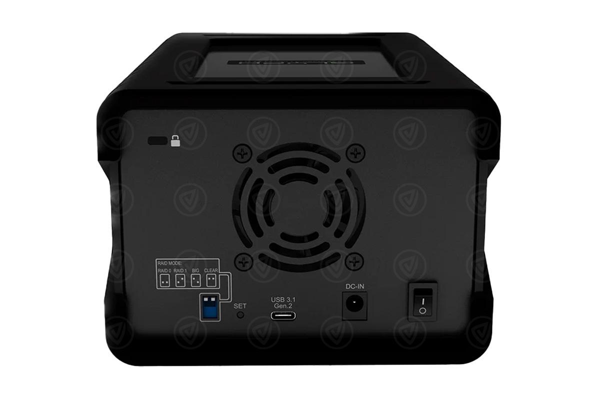Glyph Blackbox PRO RAID USB-C mit Ingest Hub 32 TB
