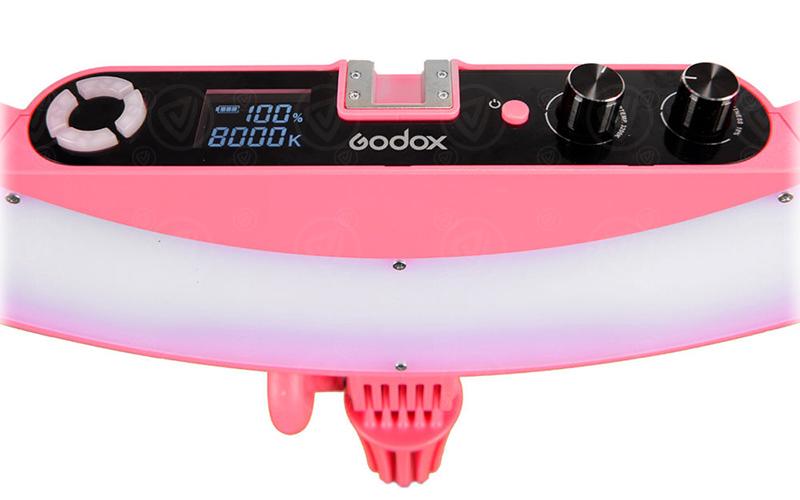 Godox LR160 LED Ring Light Pink