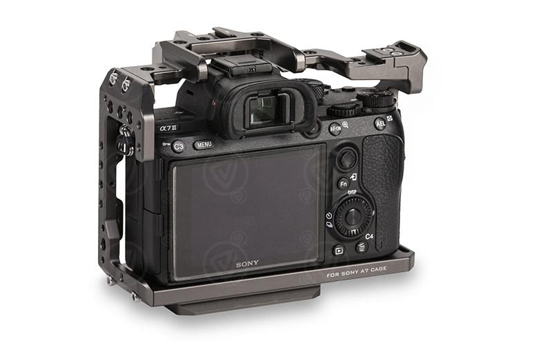 Tilta Tiltaing Full Camera Cage for Sony a7/a9 Series - Tilta Gray (TA-T17-FCC-G)