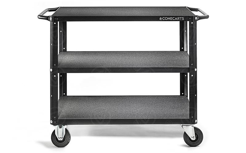 Conecarts Large - With Precut Foam, 3 shelves