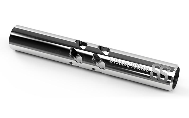 8Sinn 15mm Stainless Steel Rod 1pc - 10cm