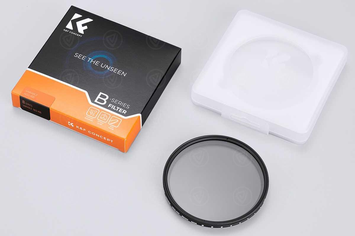 K&F Concept 43 mm Slim Variable/Fader NDX, ND2~ND400