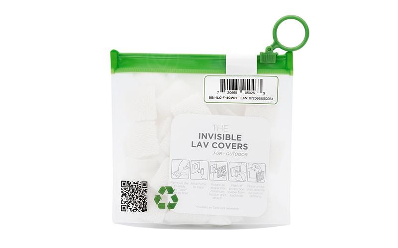 Bubblebee Invisible Lav Covers Big Bag - Fur Outdoor weiss