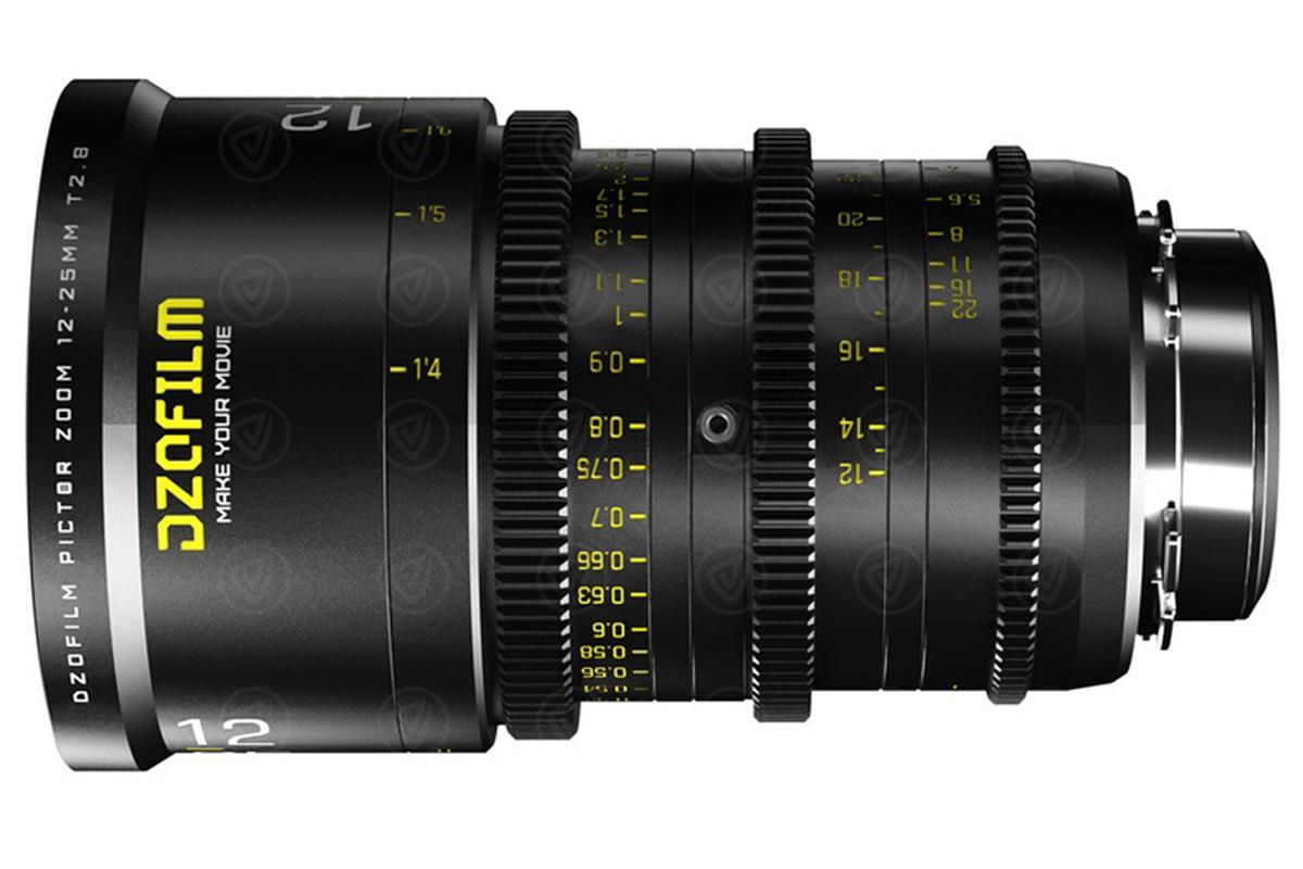 DZOFILM Pictor Zoom 12-25mm T2.8 Black - PL/EF