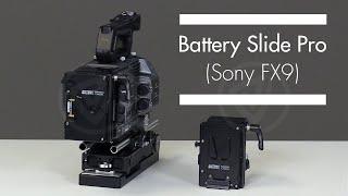 Wooden Camera Battery Slide Pro Gold-Mount (Sony FX9) (276000)