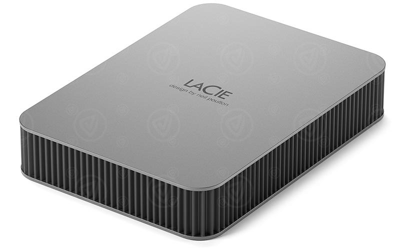 LaCie Mobile Drive (2022) USB-C Moon Silver 5 TB