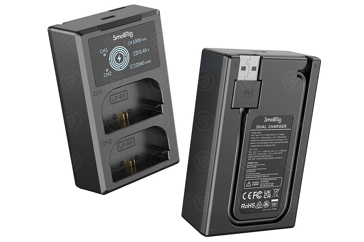 SmallRig LP-E6NH Camera Battery and Charger Kit (3821)