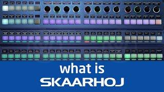 Skaarhoj Rack Fusion Live mit Hall Effect Joystick Option und integrierter Blue Pill (RACK-FUSION-J-V1B)
