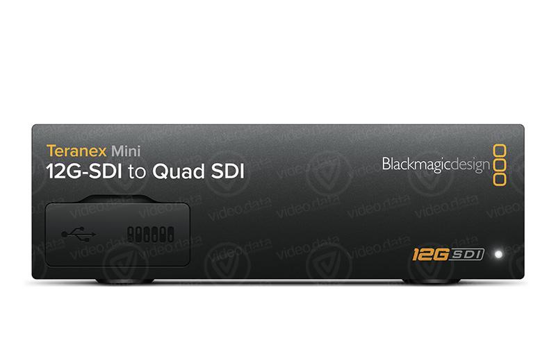 Blackmagic Teranex Minikonverter 12G-SDI zu Quad SDI