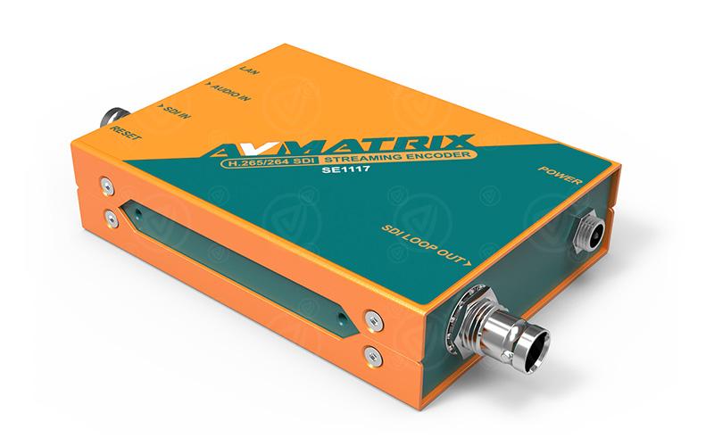 AVMATRIX H.265/H.264 SDI Streaming Encoder (SE1117)
