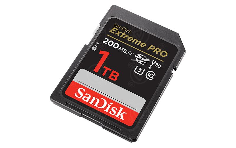 SanDisk Extreme PRO SDHC/SDXC V30 UHS-I - 1 TB