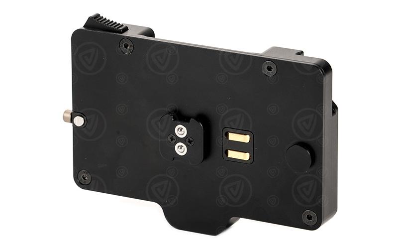 Tilta Battery Plate for RS 2 Power Pass-through Plate - Gold-Mount (TGA-PPP-AB)