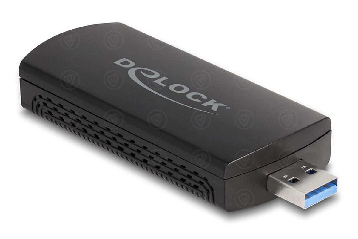 Delock Wi-Fi 6 Dualband WLAN USB Adapter AX1800