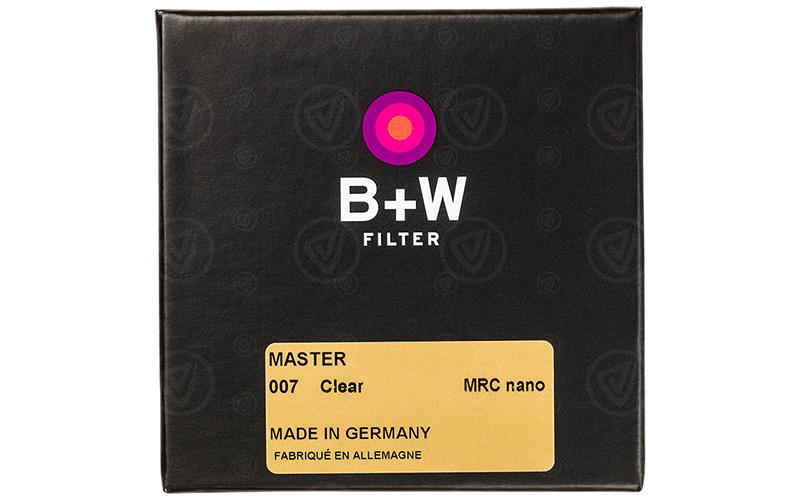B+W MASTER Clear Filter MRC nano - 86 mm